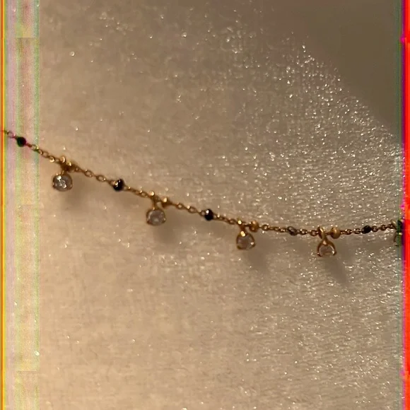 NWT Anthropologie black stone necklace - Picture 10 of 12